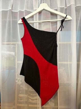 Y2K Vintage Asymmetric Going Out Top